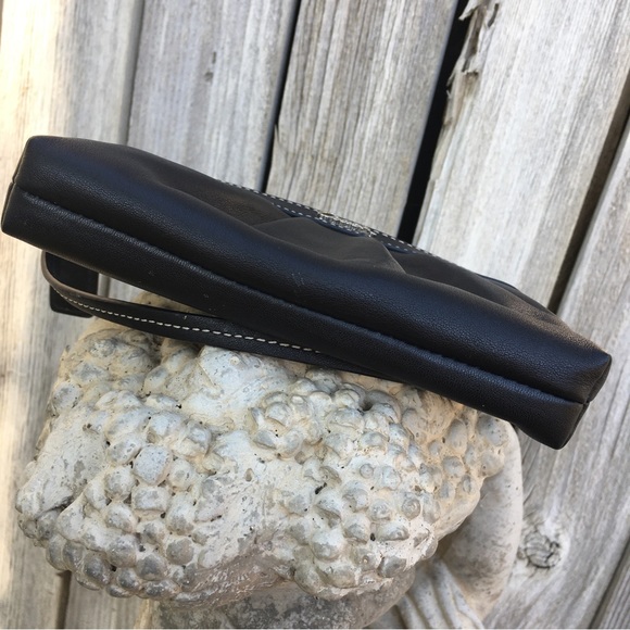 Coach Vintage Y2K Wristlet Leather Black - Picture 10 of 16